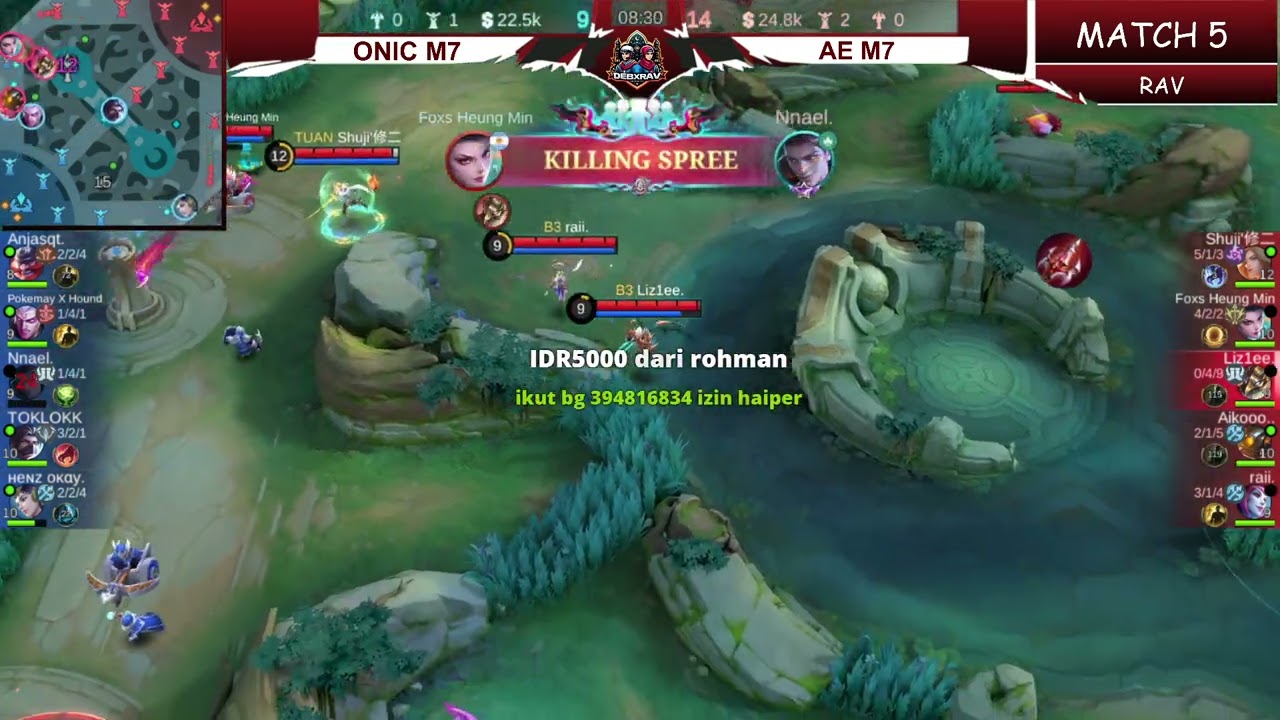 MATCH 5 MALAM