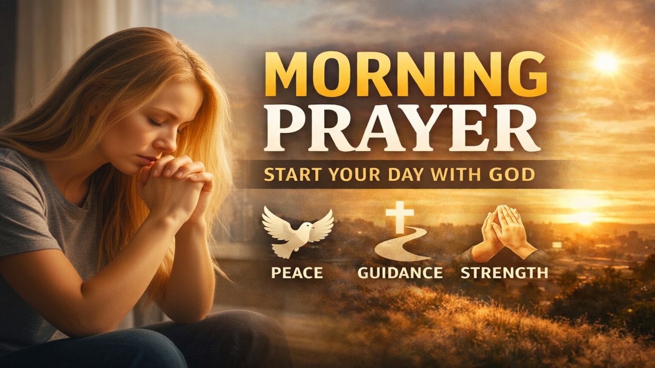 Start Your Day Right with God 🙏 Morning Prayer for Peace, Guidance & Strength