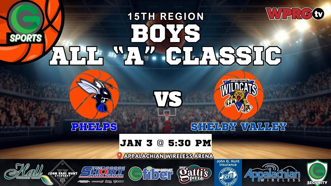 Phelps vs. Shelby Valley- Boys All "A" Classic First Round (01.03.26)
