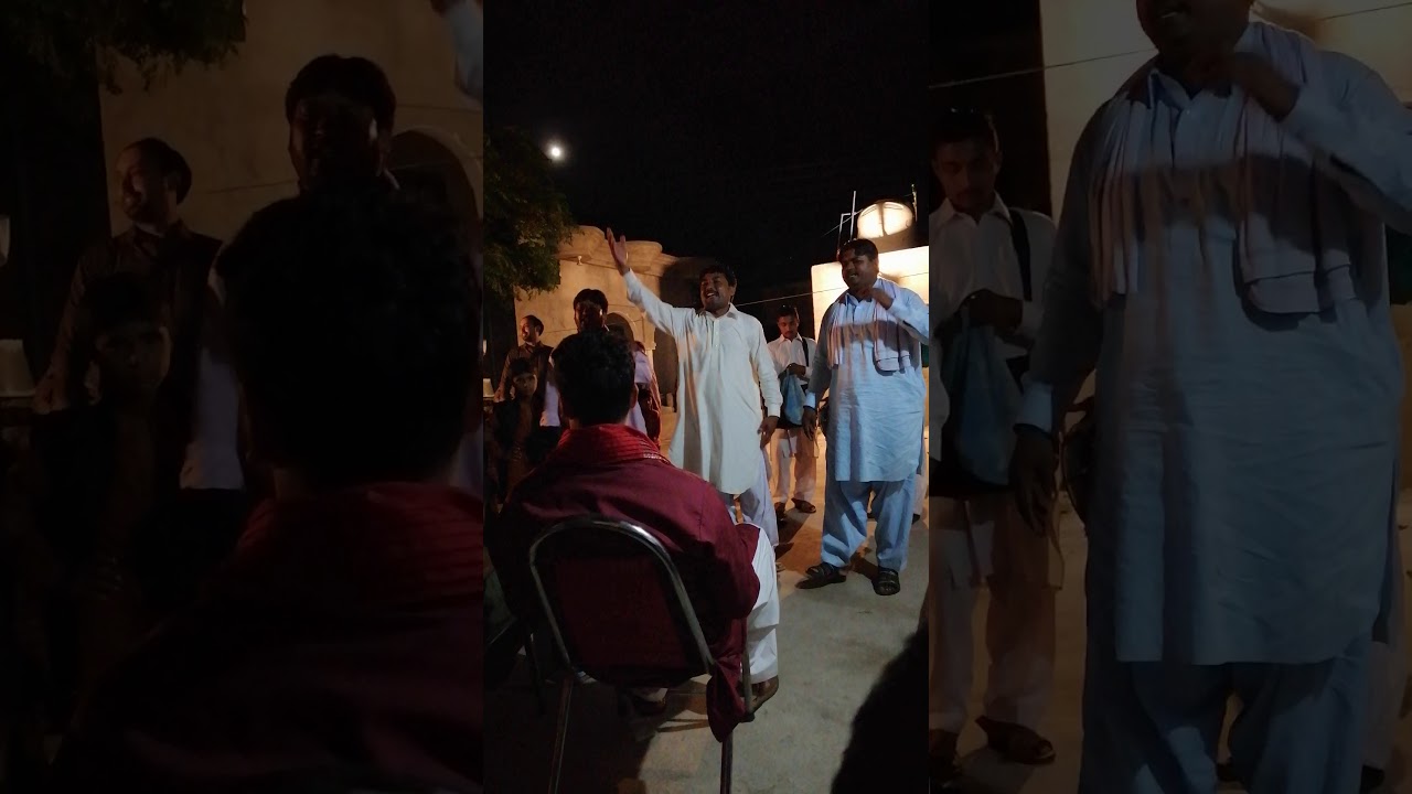 Mahi dy khoo to paani da by dandot party at wedding of Malik Abdul Samad
