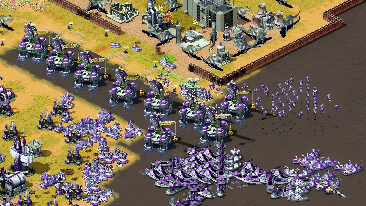 Red Alert 2 Yuri 2024 EXTRA HARD AI The best way to predict the future is to create it  (2 Vs 1)