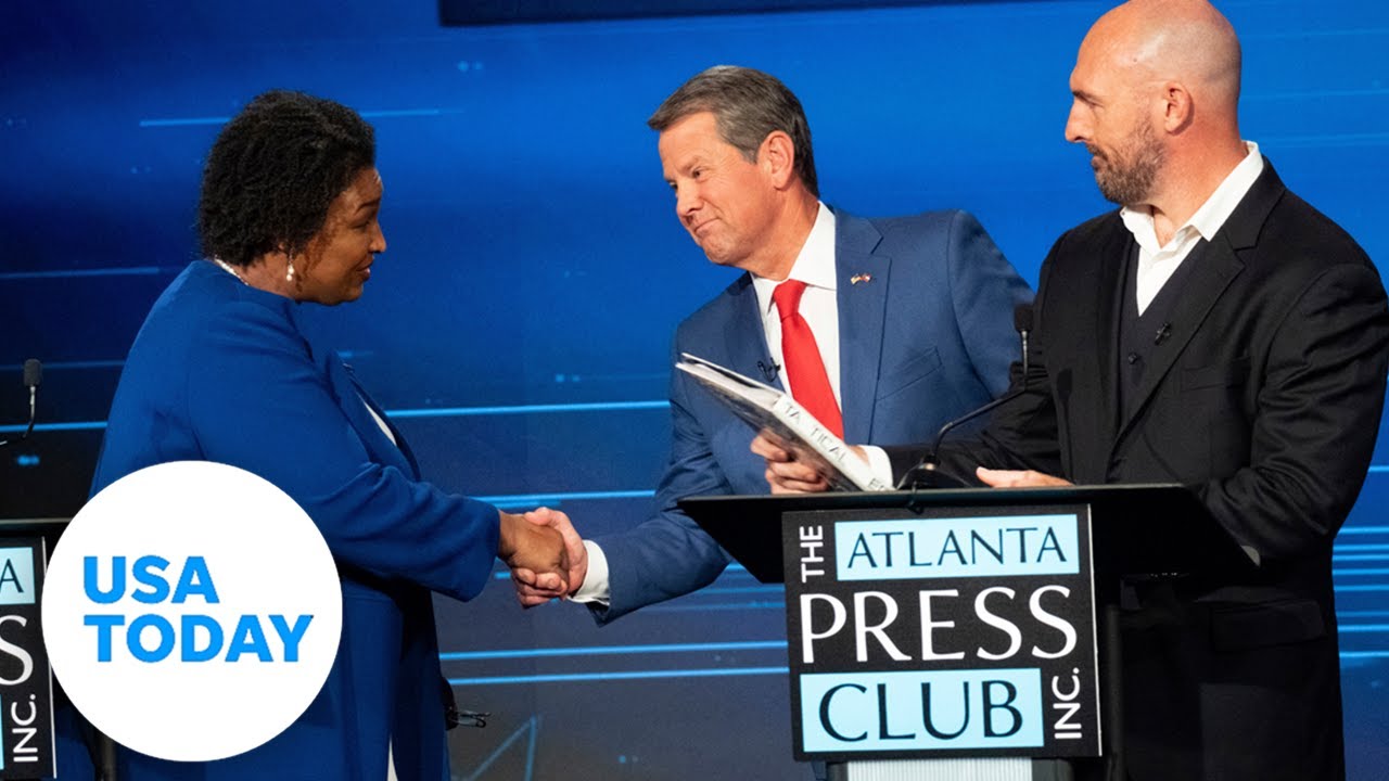 Brian Kemp, Stacey Abrams hold first debate in Georgia governor race | USA TODAY