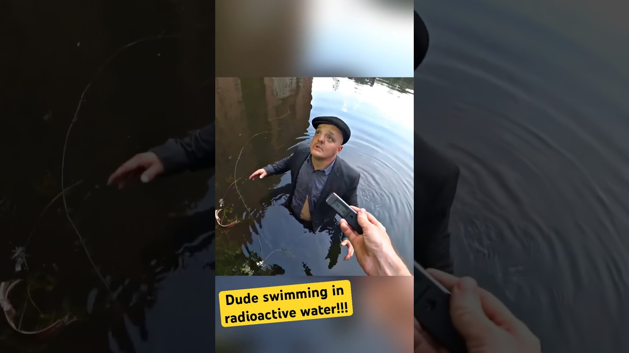 Chernobyl radioactive cooling pond!!!