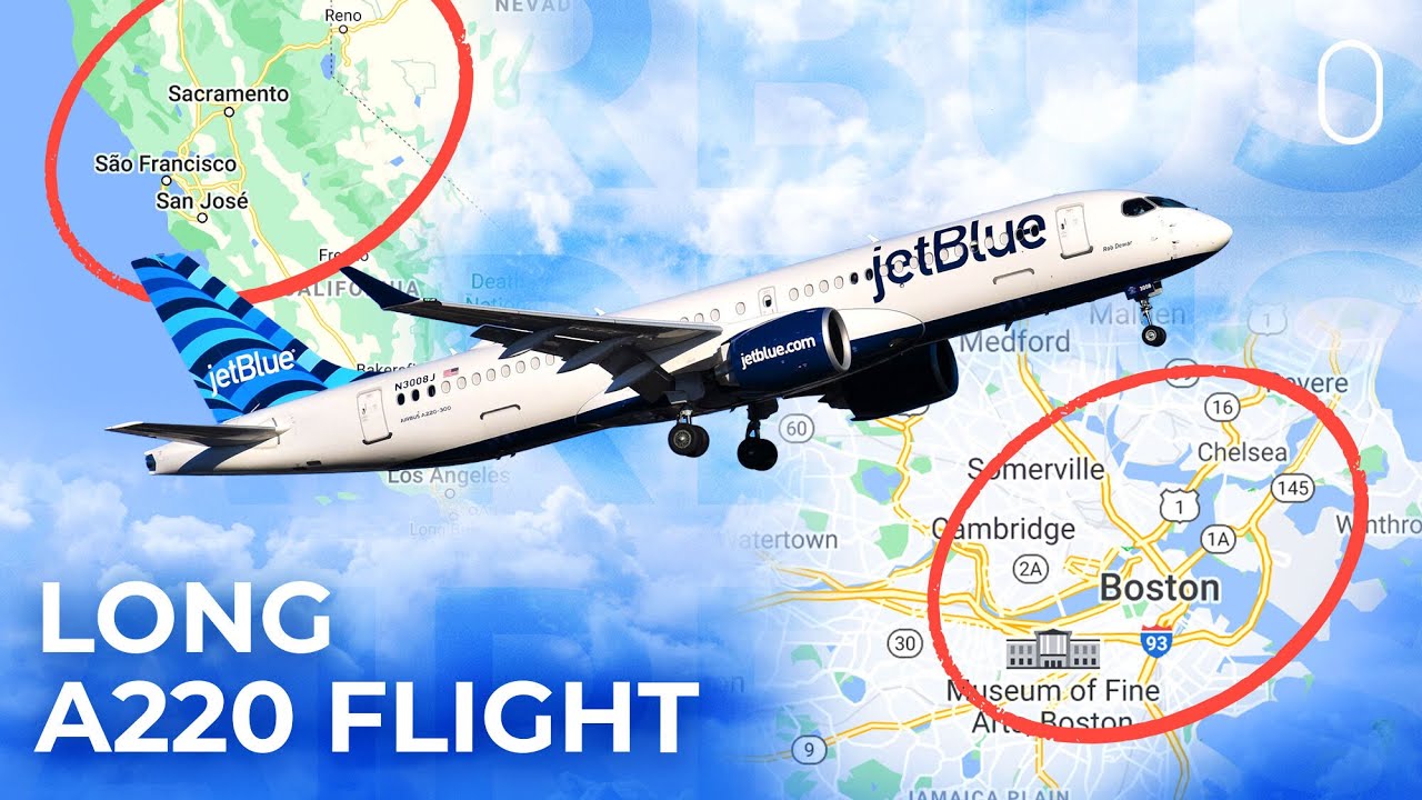 JetBlue Schedules The World&rsquo;s Longest A220 Flight For September
