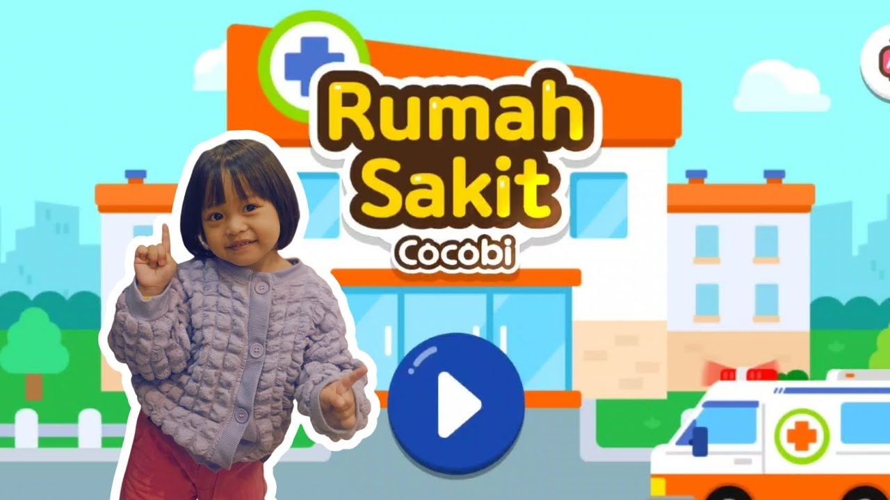 Bermain game Cocobi Rumah Sakit bersama Yaffa 