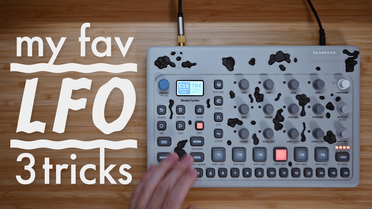 my favourite LFO tricks on Model:Cycles.