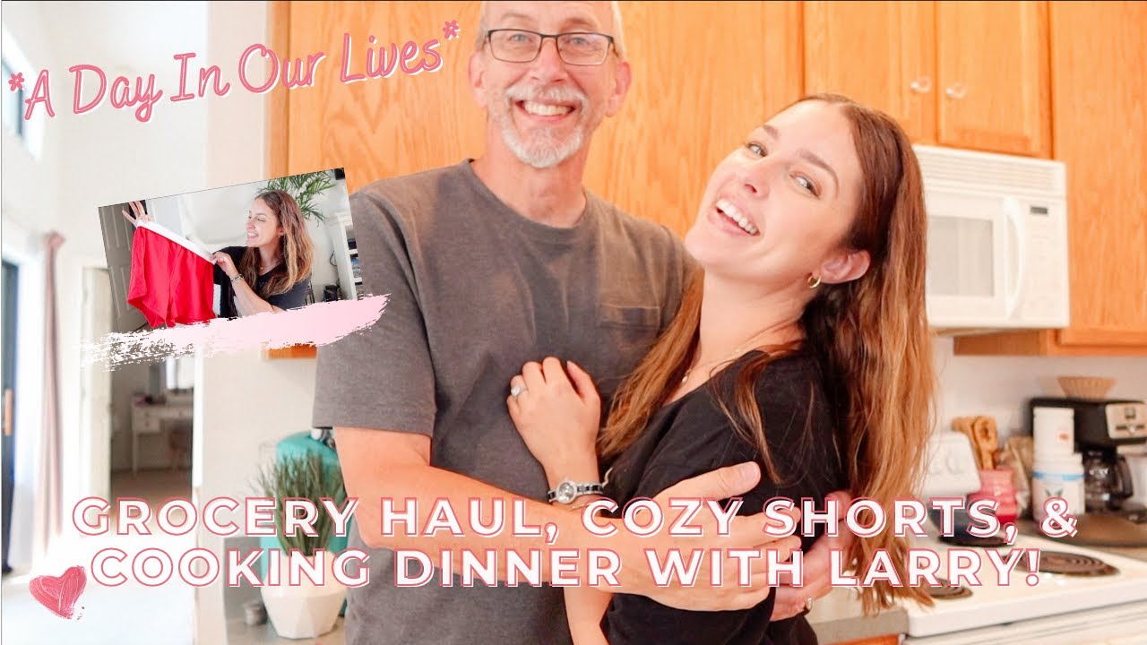 Grocery Haul, The Best Shorts, & Cooking Dinner w/Larry *He Burned it!*