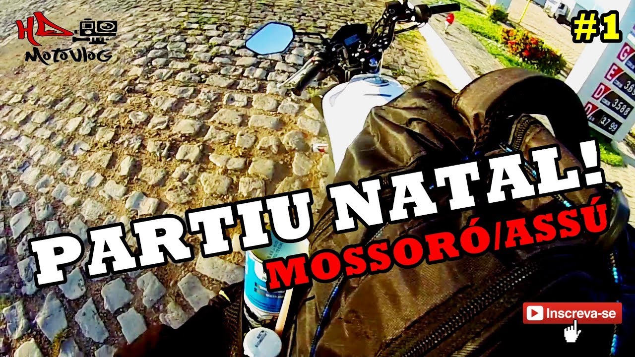 Viagem de MOTO | MOSSORÓ/NATAL RN #1 MOSSORÓ-RN/ASSU-RN DE YAMAHA FACTOR 150 UBS