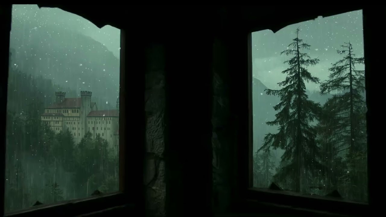 Rain Sounds with Relaxing Music to Reduce Anxiety and Help You Sleep - Stress Relief Music, Peaceful