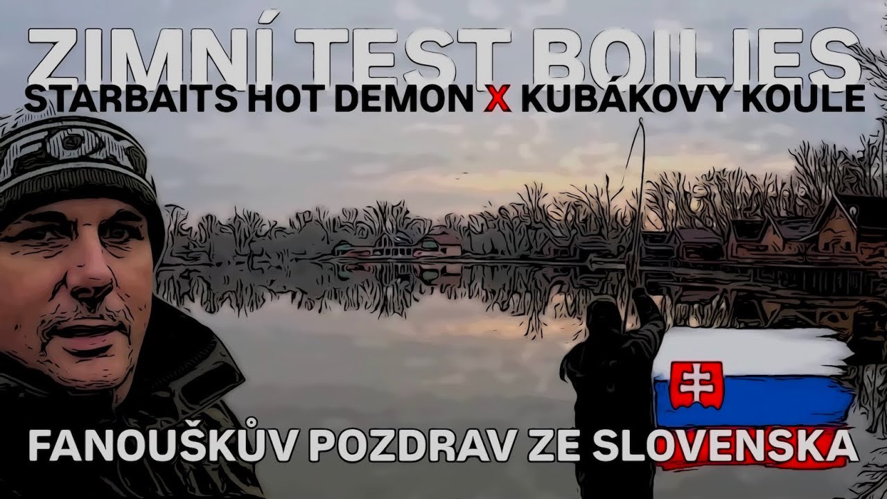 ZIMNÍ TEST BOILIES ❄️ Kubákovy Koule vs Starbaits Hot Demon – Zimní souboj boilies!