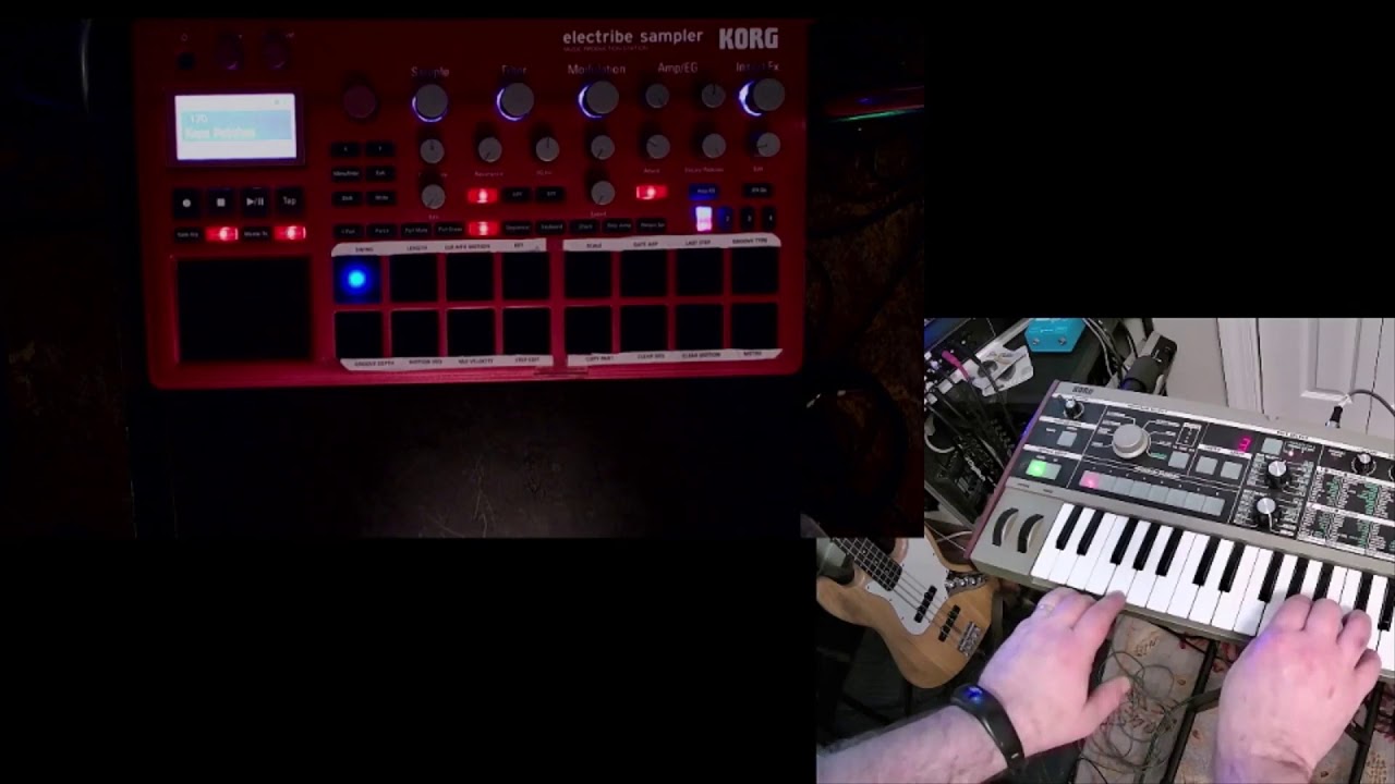 Controlling the electribe 2 with a midi keyboard