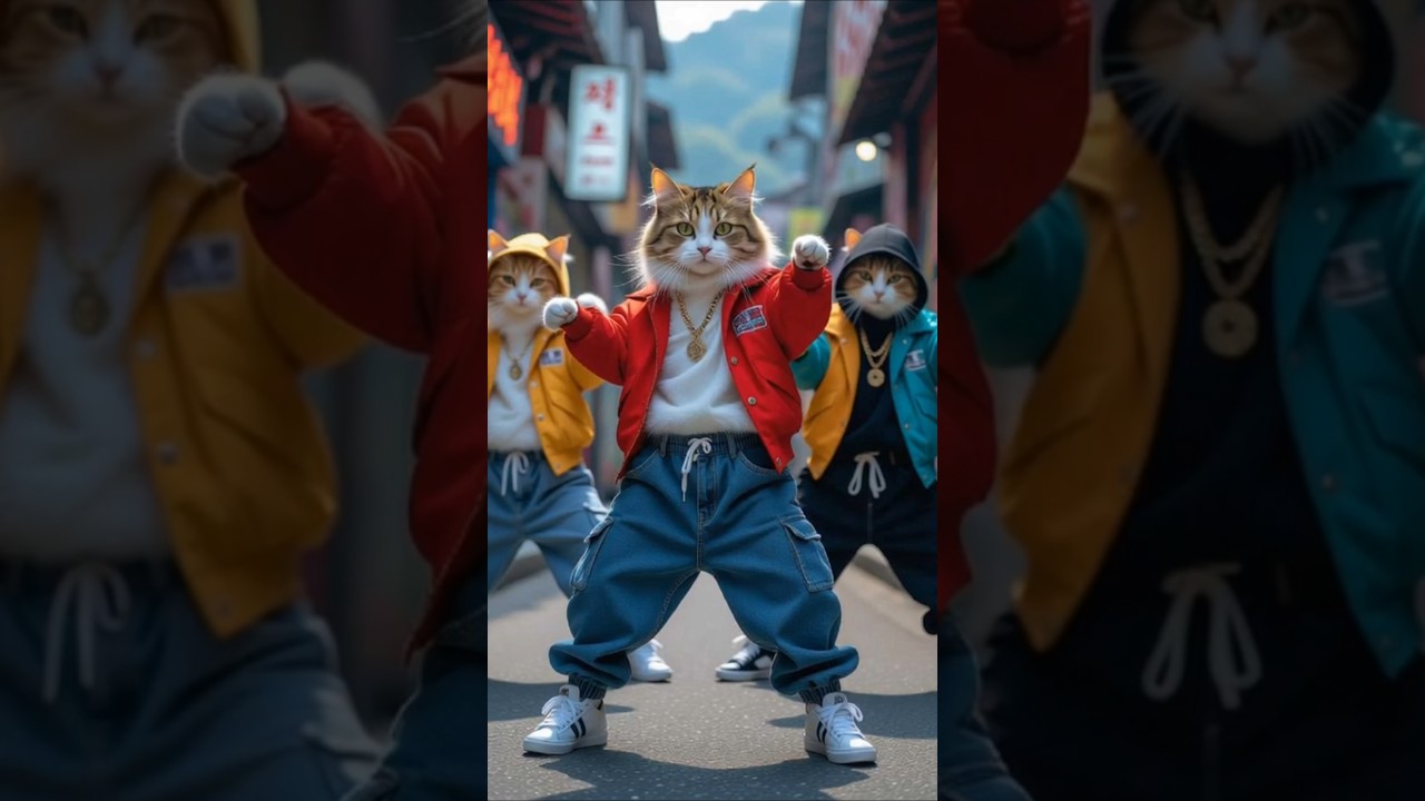 "Desi Romeo Cat on Husn Tera Tauba 😎"