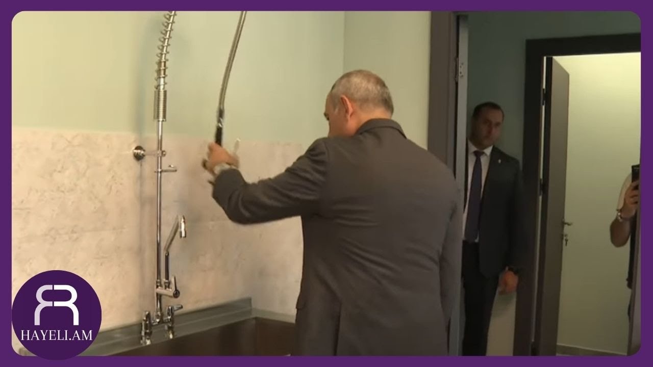 Փաշինյանը Հրազդանում նորից «ցնցվեց» ծորակներից ու ցնցուղից