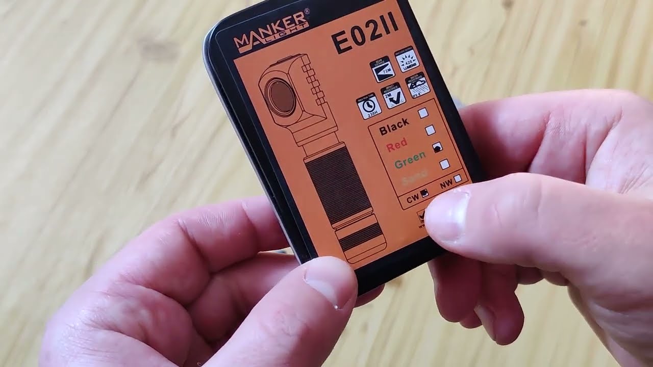 Еще раз о фонаре Manker E02 II (10440/AAA EDC и Luminus SST20) - приятный аксессуар же