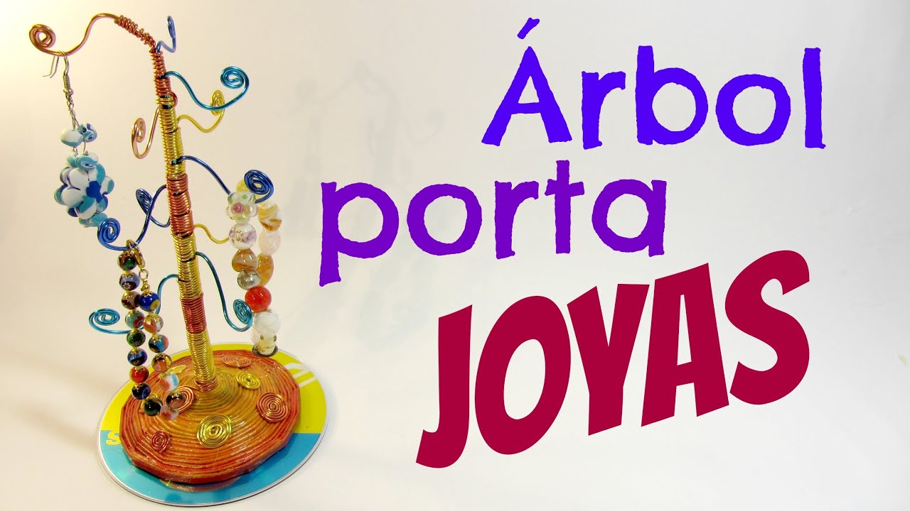 Cómo hacer un porta joyas (pulseras, anillos y pendientes)