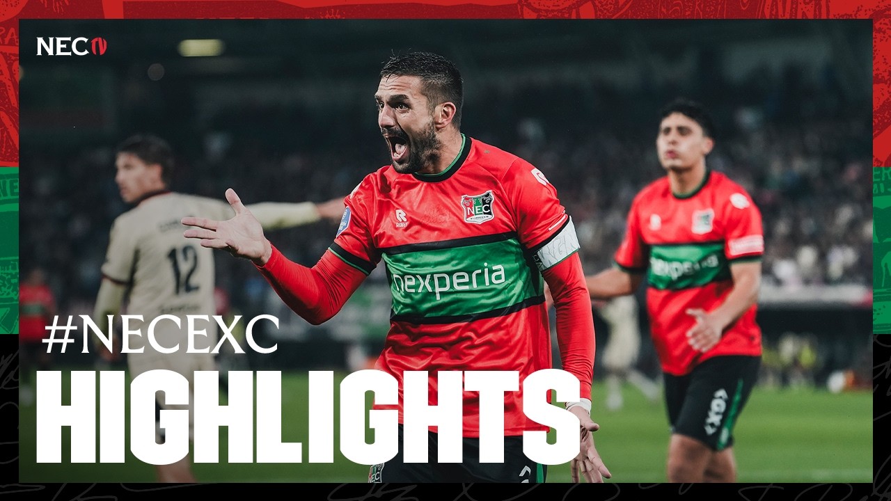 N.E.C. laat langszij tegen Excelsior | Highlights #NECEXC