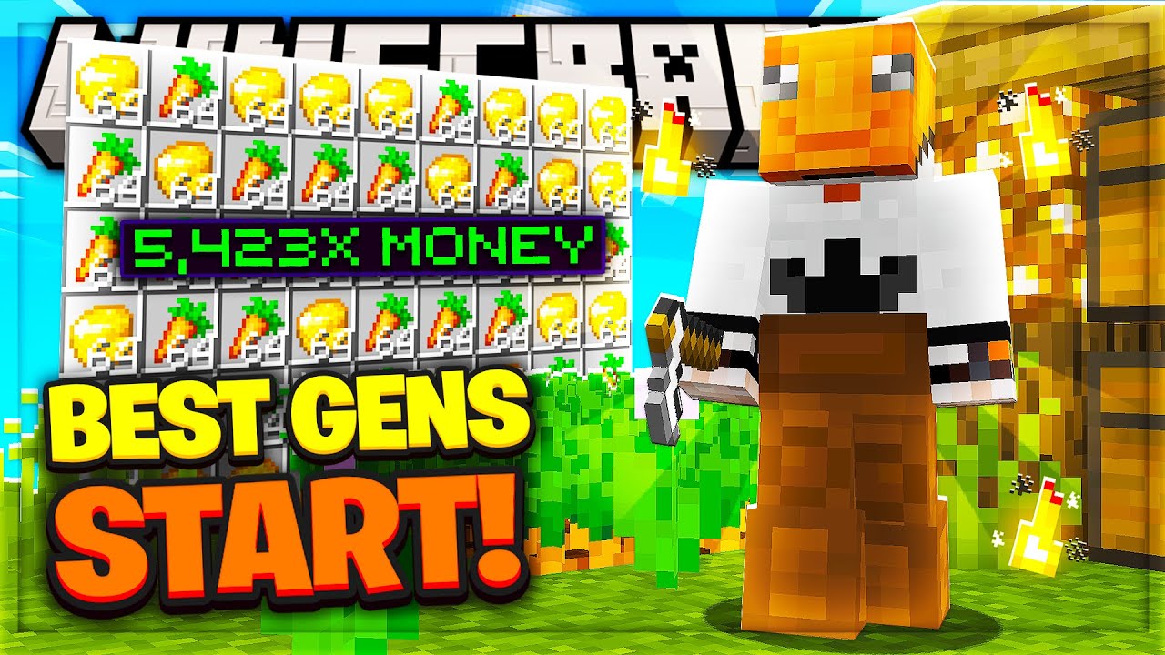 ЛУЧШИЙ старт на НОВОМ сервере Minecraft GENS Tycoon! | Minecraft Tycoon Gens | OPLEGENDS EP 1