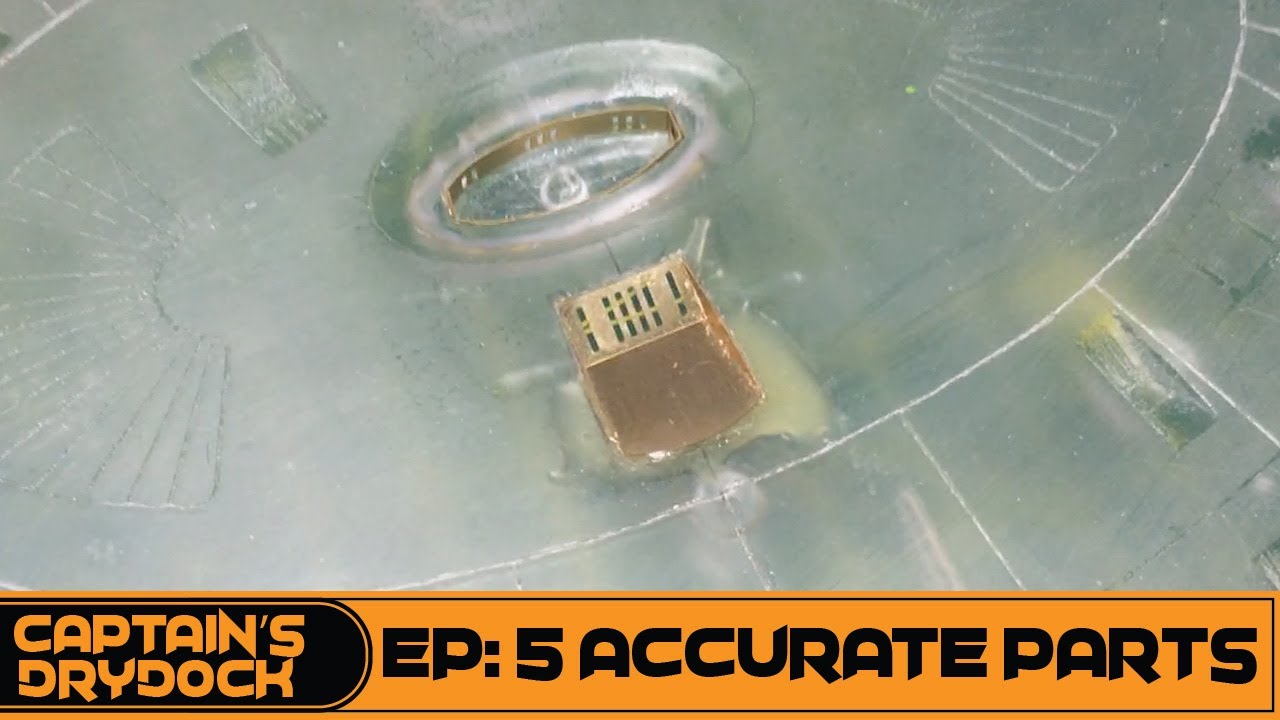 Building the Enterprise D: Episode 5 Accurate Parts
