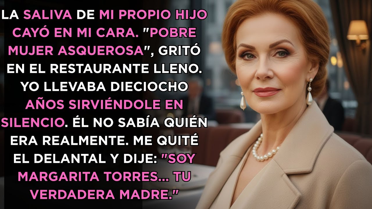 Mi hijo gritó: «Pobre mujer asquerosa». Y me escupió, sin saber que...