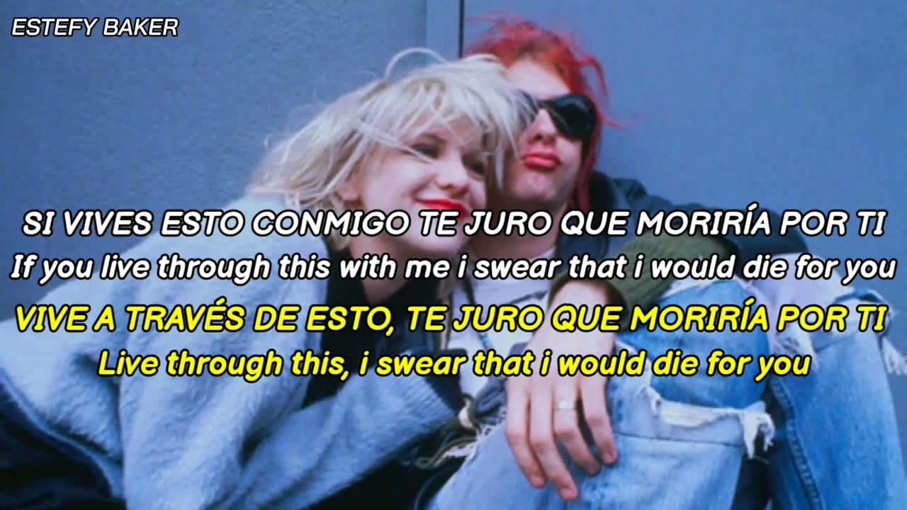 Courtney Love X Kurt Cobain - Asking For it •Subtitulada Español•