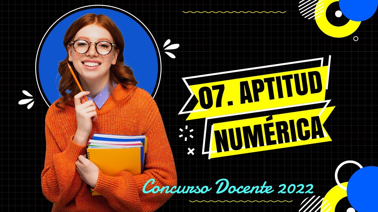 ✍️ APTITUD NUMÉRICA 💯 [ Ejemplo 7 ] - CONCURSO DOCENTE 2022