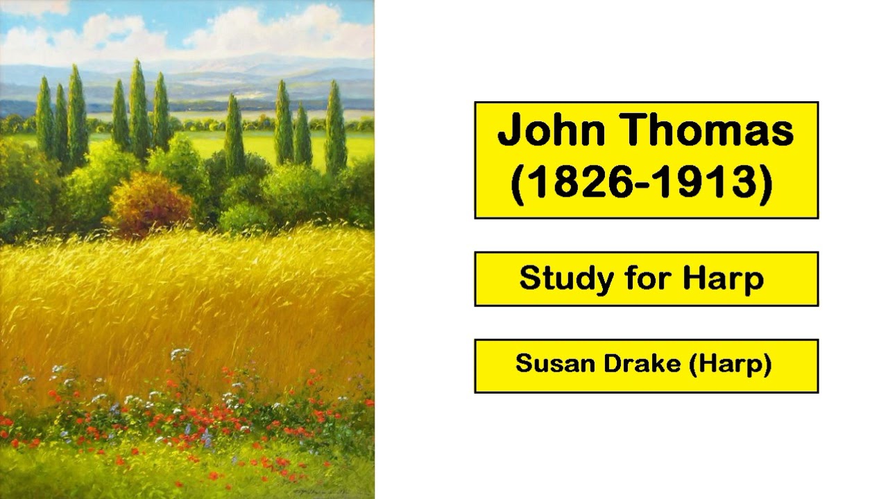 John Thomas (1826-1913) - Study for Harp