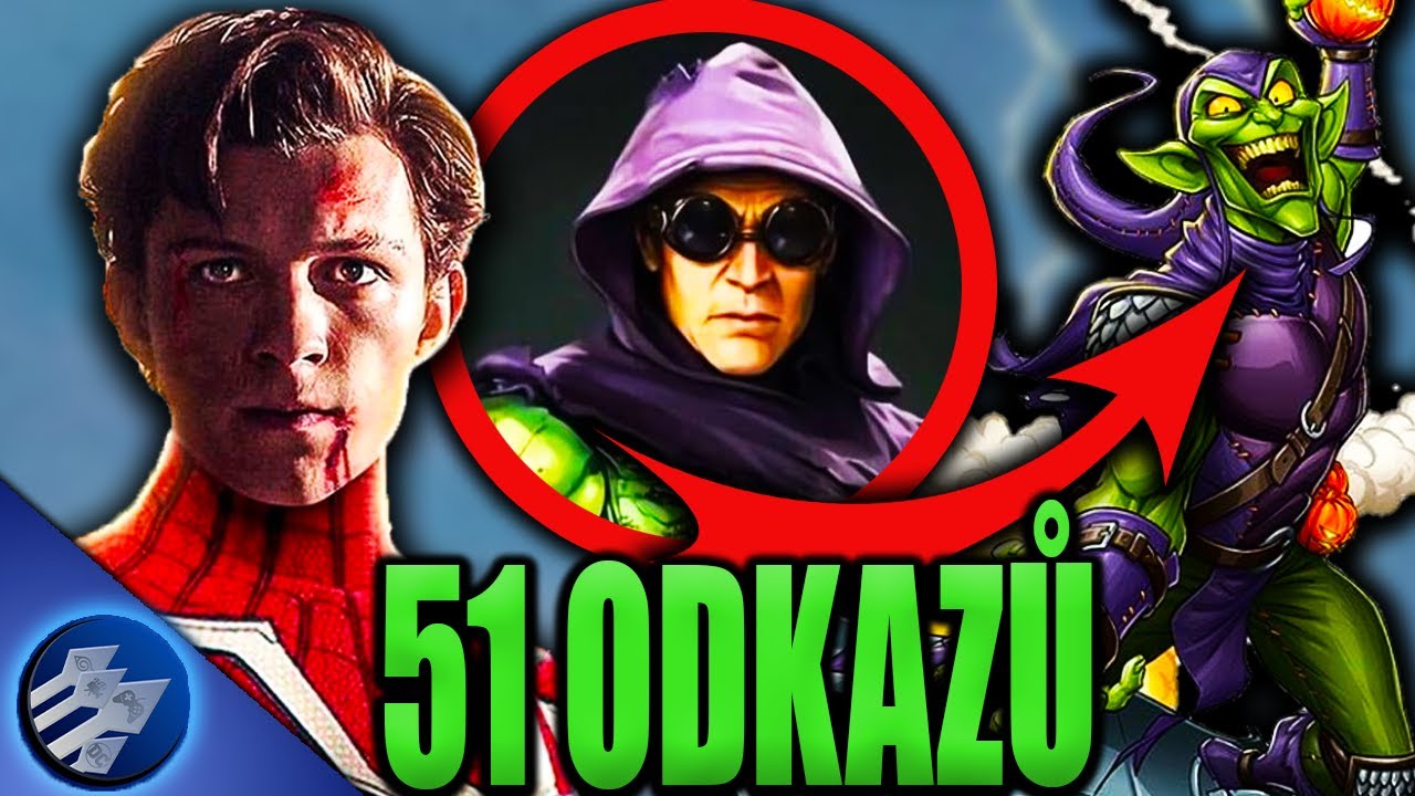 Všech 51 ODKAZŮ Spider-Man: Bez Domova (No Way Home)!