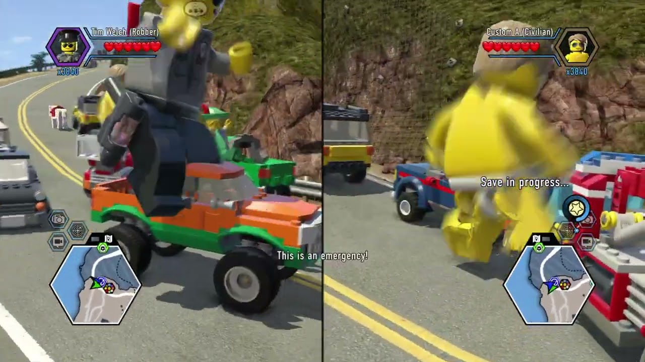 LEGO® CITY UNDERCOVER played by 5 year old and dad 1