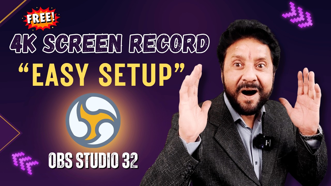 How To Setup OBS Studio For Screen Recording | OBS Studio Full Guide for Beginners