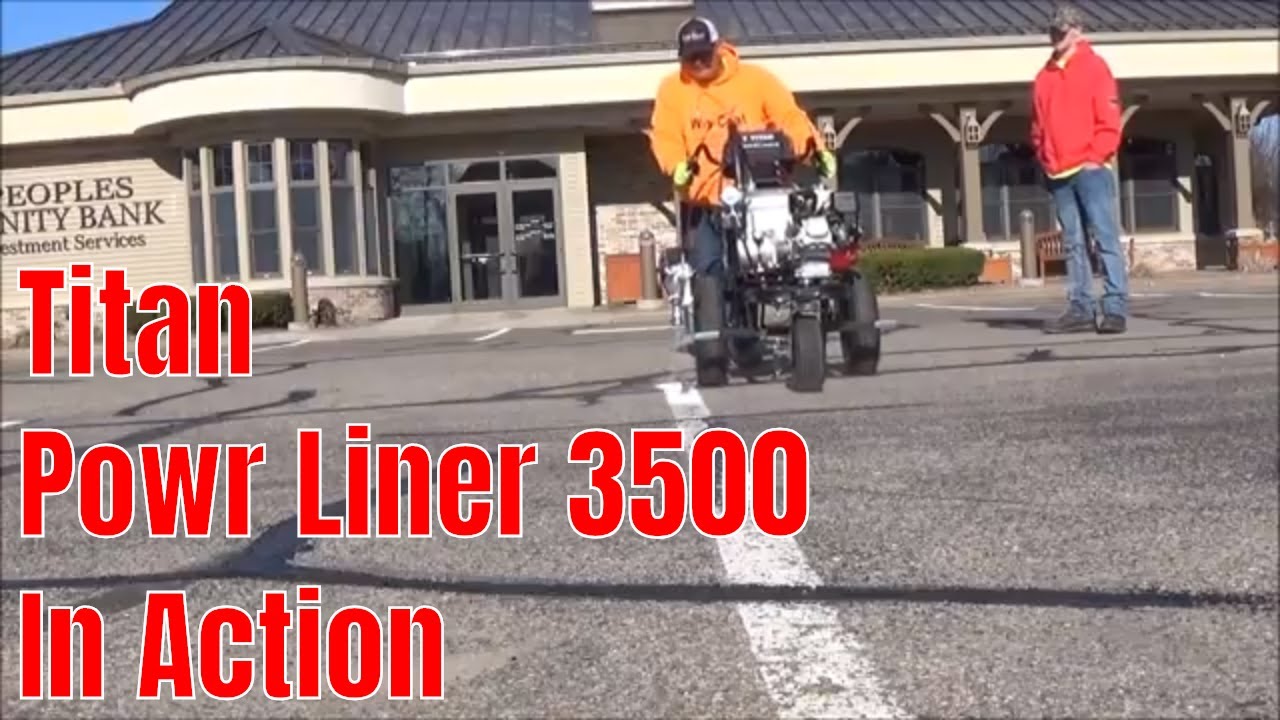 Using the Titan PowrLiner 3500 Line Striper