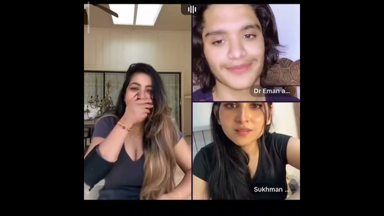 Sonna Vs Dr Eman Ali live❤️Vs Sukhman Brar ❤️ Love  Live TikTok Pakistan