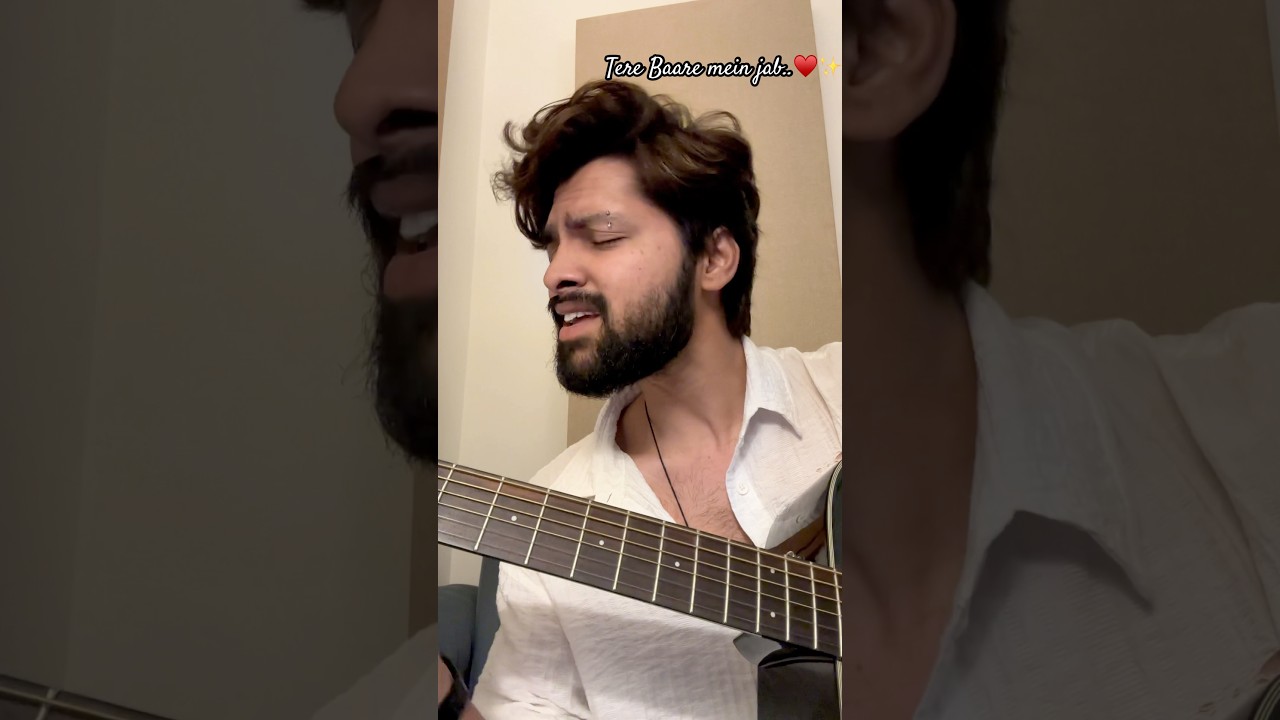 Tere Baare me Jab Socha ♥️✨ Jay Mohan | Jagjit Singh #jaymohan #jagjitsingh #ghazal #poetry #viral