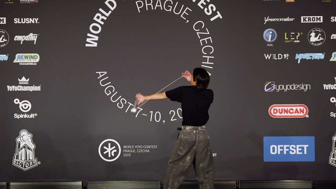 7th Place – Ryuichi Nakamura – 1A Final Freestyle – World YoYo Contest 2025 (Alternative Angle)