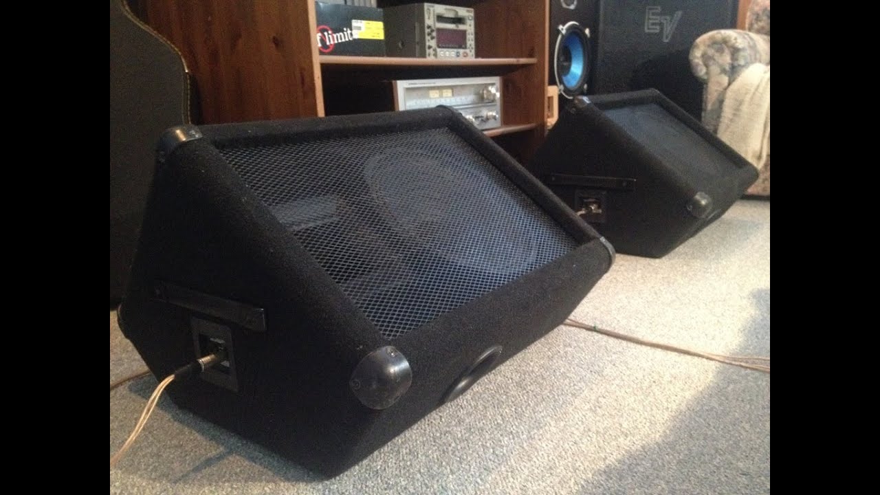 Finding and fixing monitor speakers + how-to horn diaphragm replacement