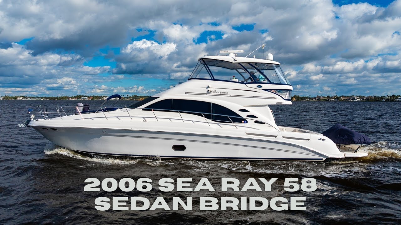 2006 Sea Ray 58 Sedan Bridge