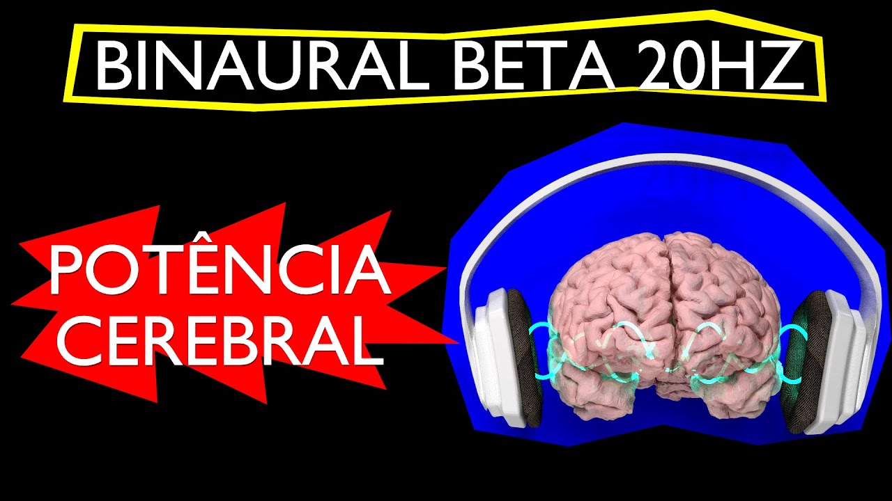 Som/m&uacute;sica para estudar, concentra&ccedil;&atilde;o, eliminar o cansa&ccedil;o e a sonol&ecirc;ncia - Binaural beta 20 Hz