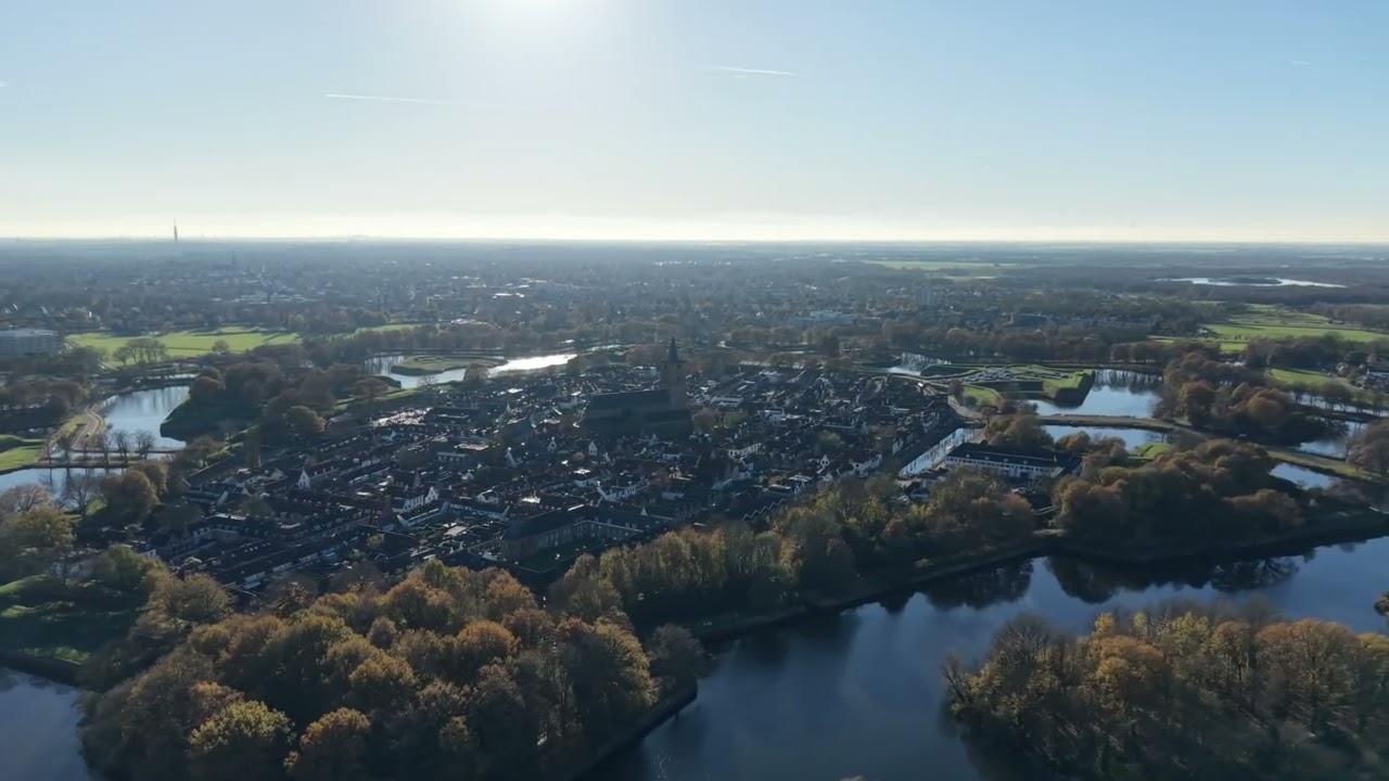 Naarden Vesting Sightseeing Flight DJI Mini 5 Pro