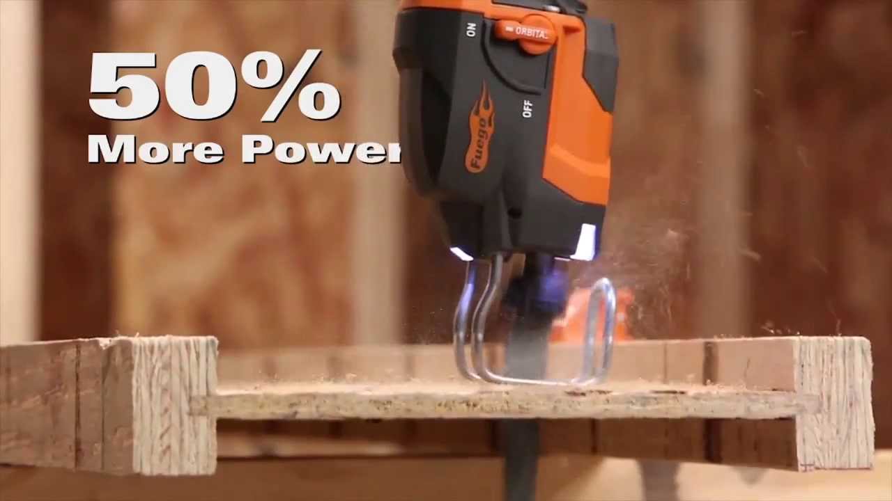 Ridgid one-handed corded reciprocating saw with ThruCool technology