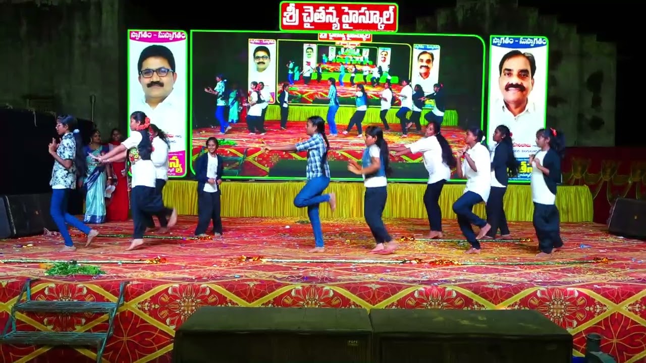 SRI CHAITANYA |ANNUAL DAY | #GEAR UP | RANU BOMBAY KI RANU (REMIX) | 7TH CLASS GIRLS