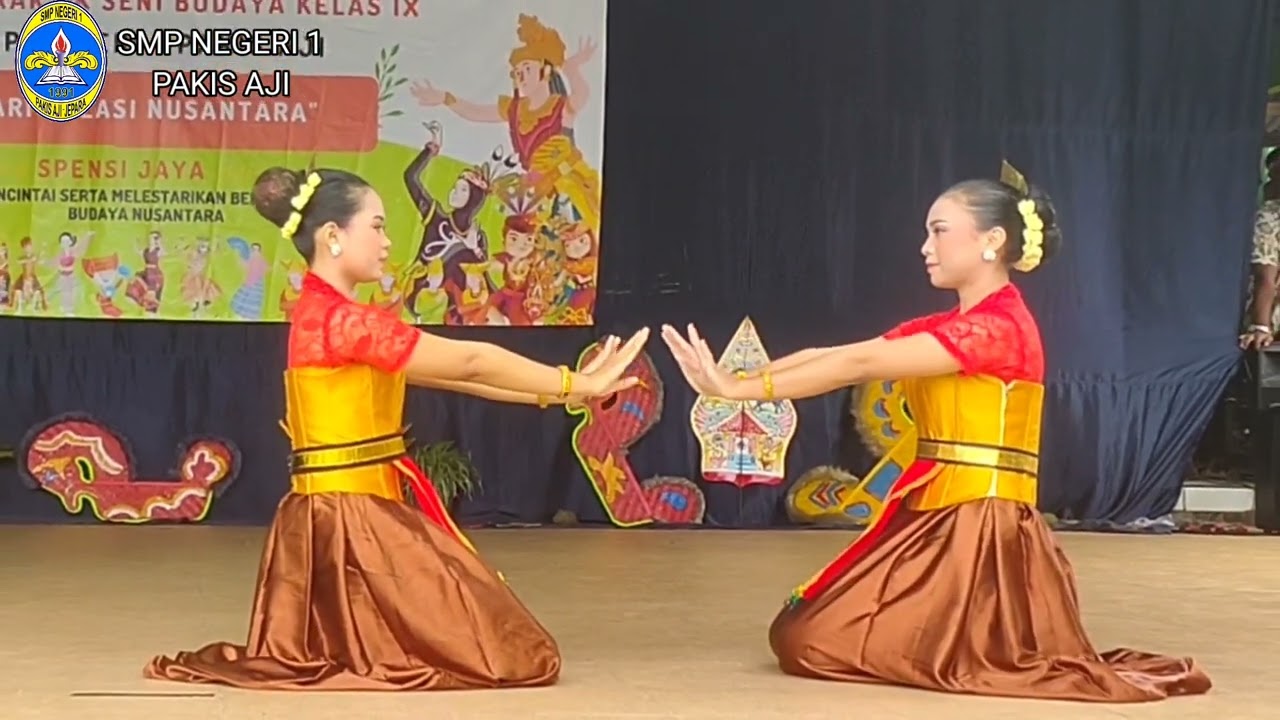 Tari Abyor ~ Pergelaran Tari dan Ujian Praktik Seni Budaya SMP N 1 Pakis Aji - Tari Kreasi Nusantara