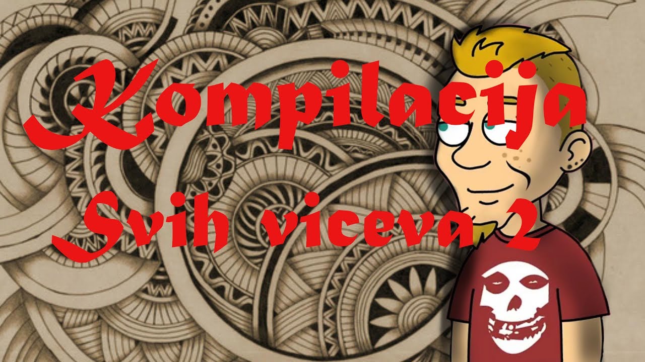 Crtani Vicevi Kompilacija svih viceva  drugi dio