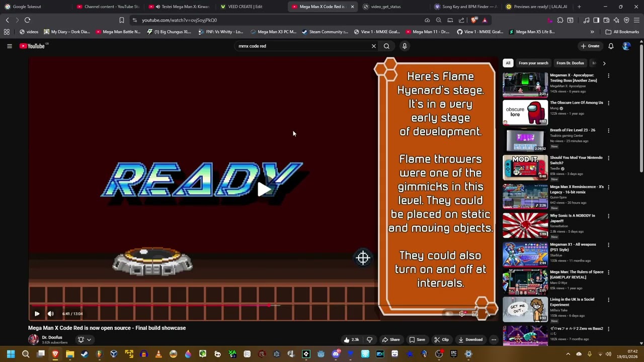Mega Man X: Kirwan Melody - Quick Acknowledgement