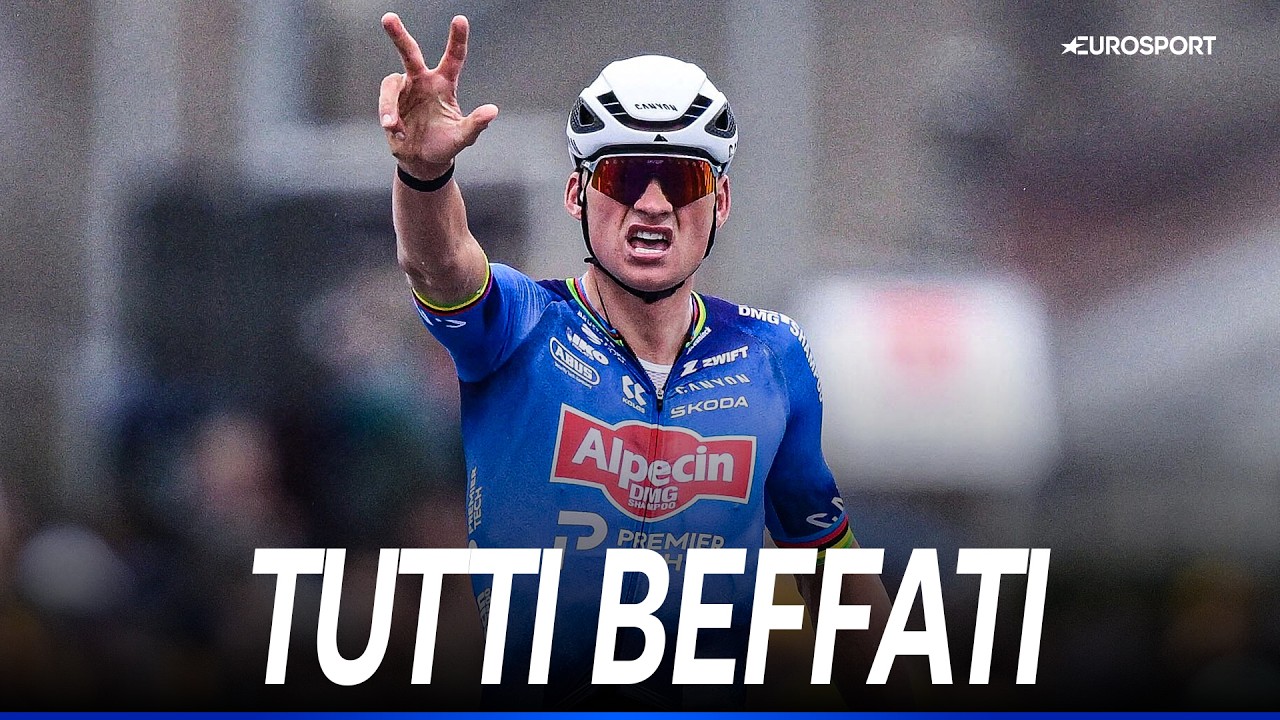 Finale assurdo! VAN DER POEL ripreso ai -1, riparte e cala il TRIS | HARELBEKE