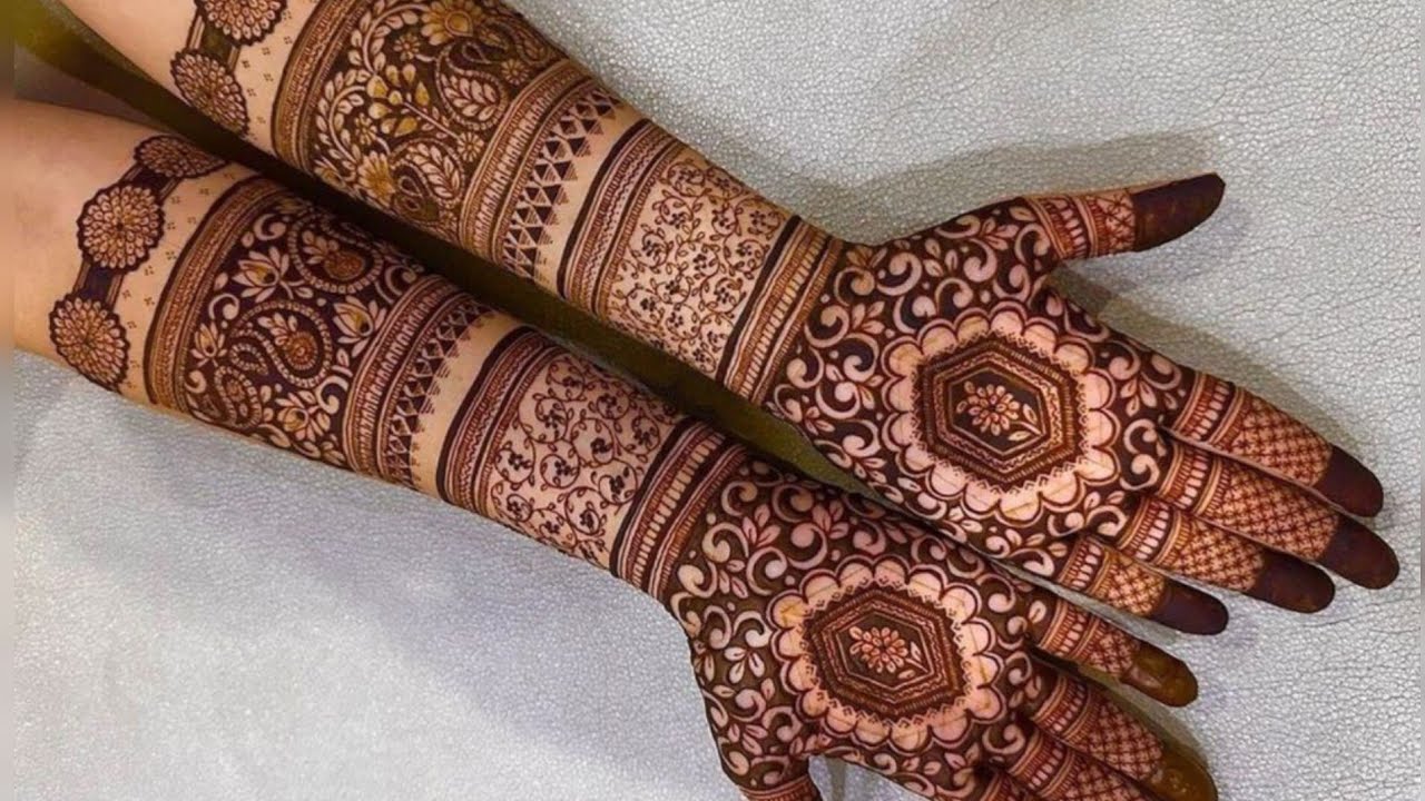 Rida's Mehendi is live 🔴 New Trending beautiful unique style amazing mehndi designs #mehandi #mehndi