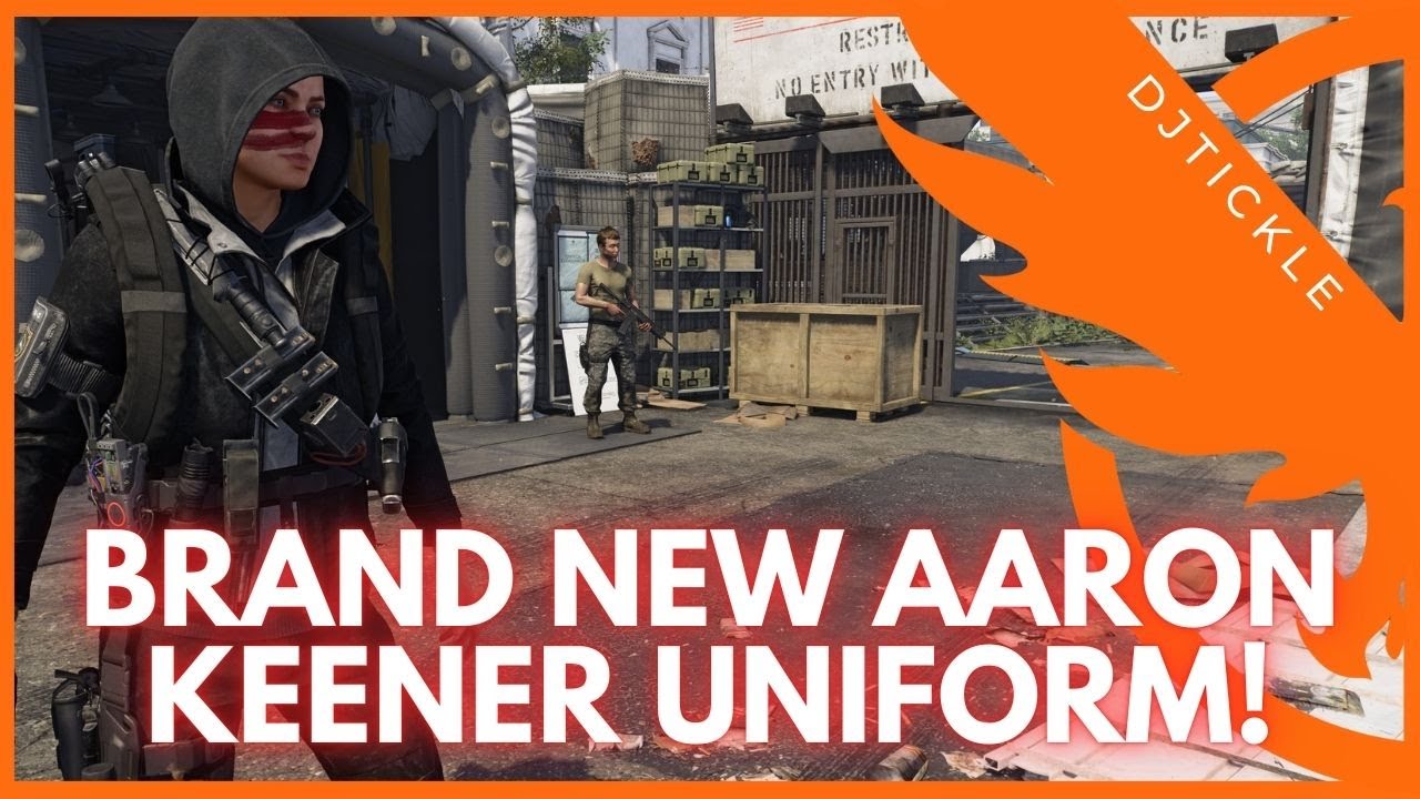 BRAND NEW AARON KEENER UNIFORM AVAILABLE TODAY!  #TheDivision2