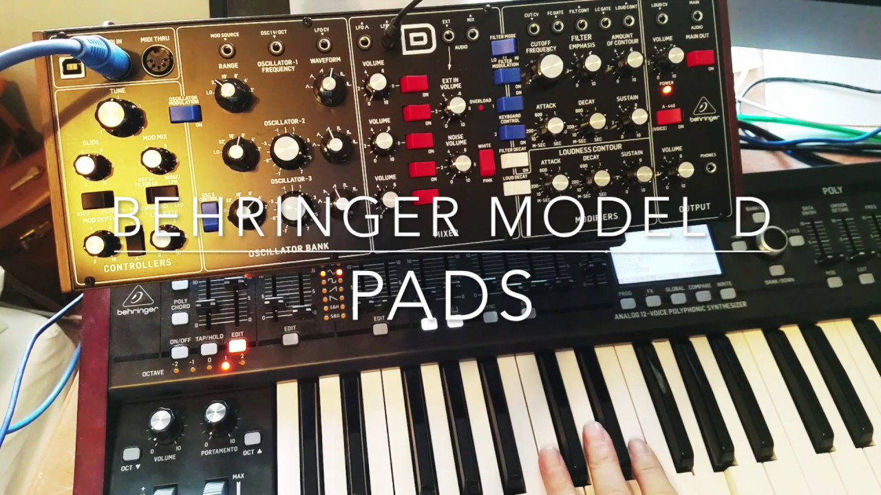 Behringer Model D - Pads? Why not!