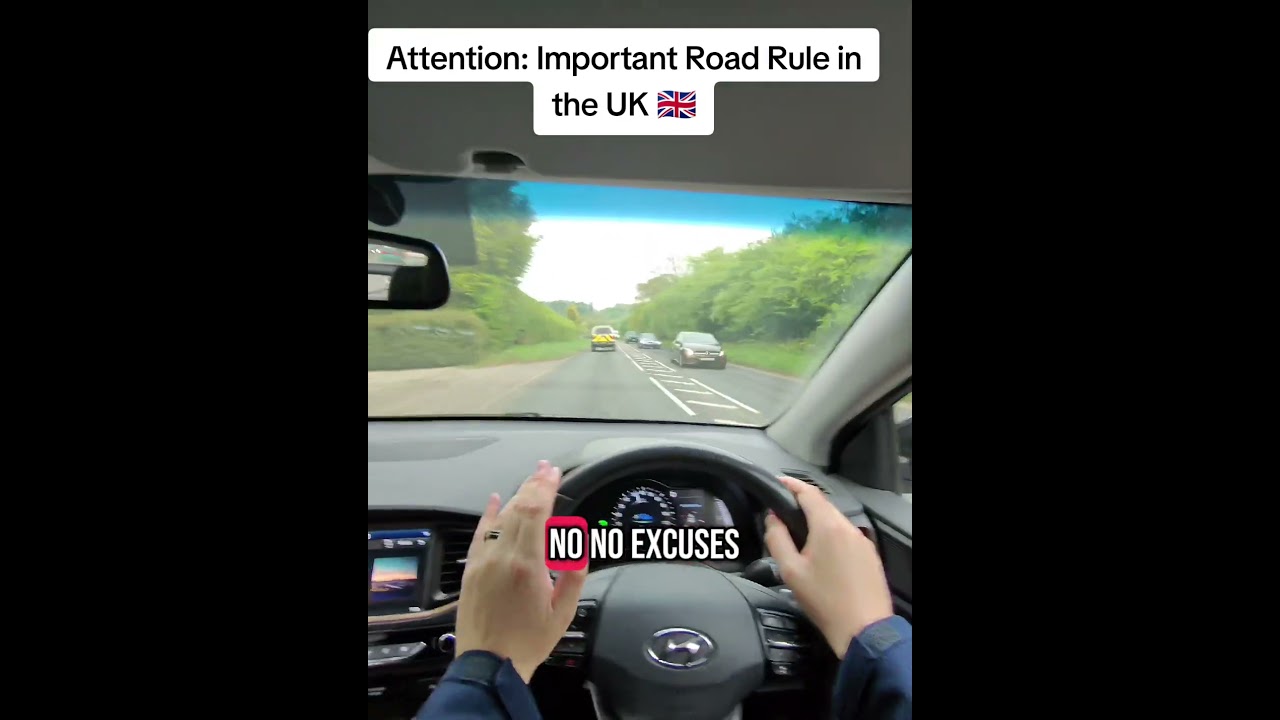 This is the Most Important Rule on UK Roads