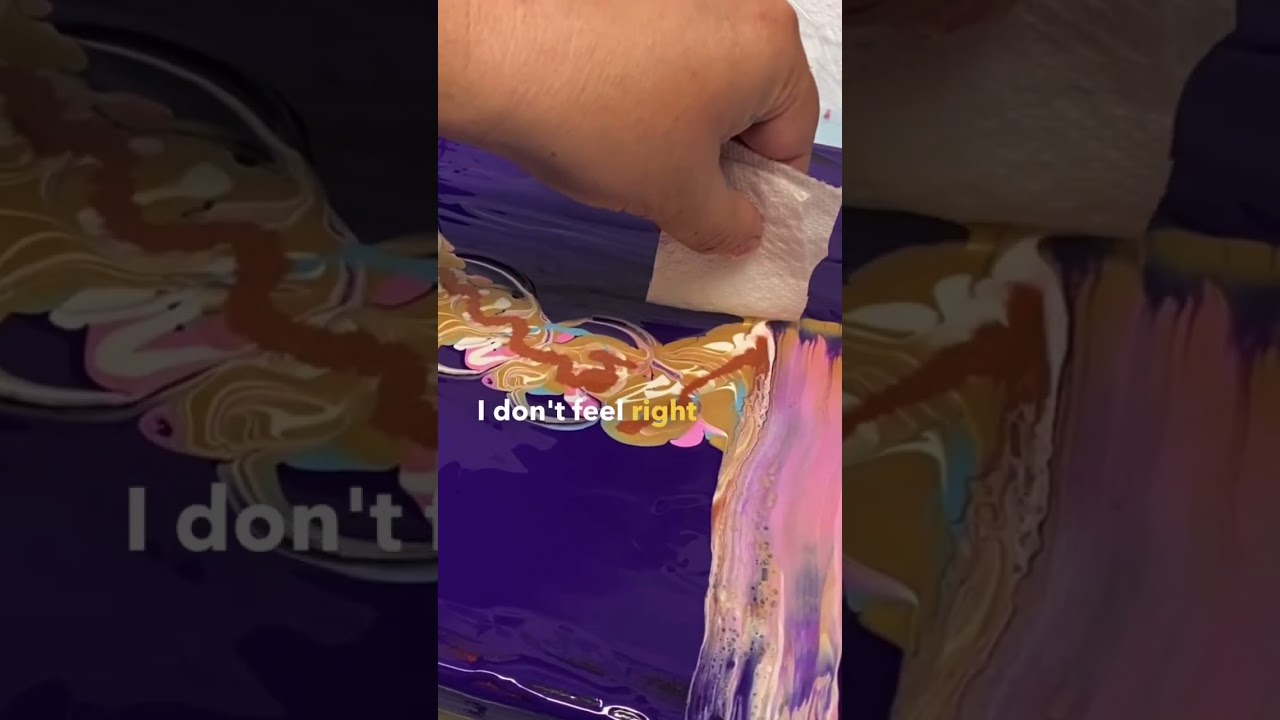 Art as Therapy #fluidart #fluidartist #art #painting #fluidartwork #acrylicpouring #acrylicpainting