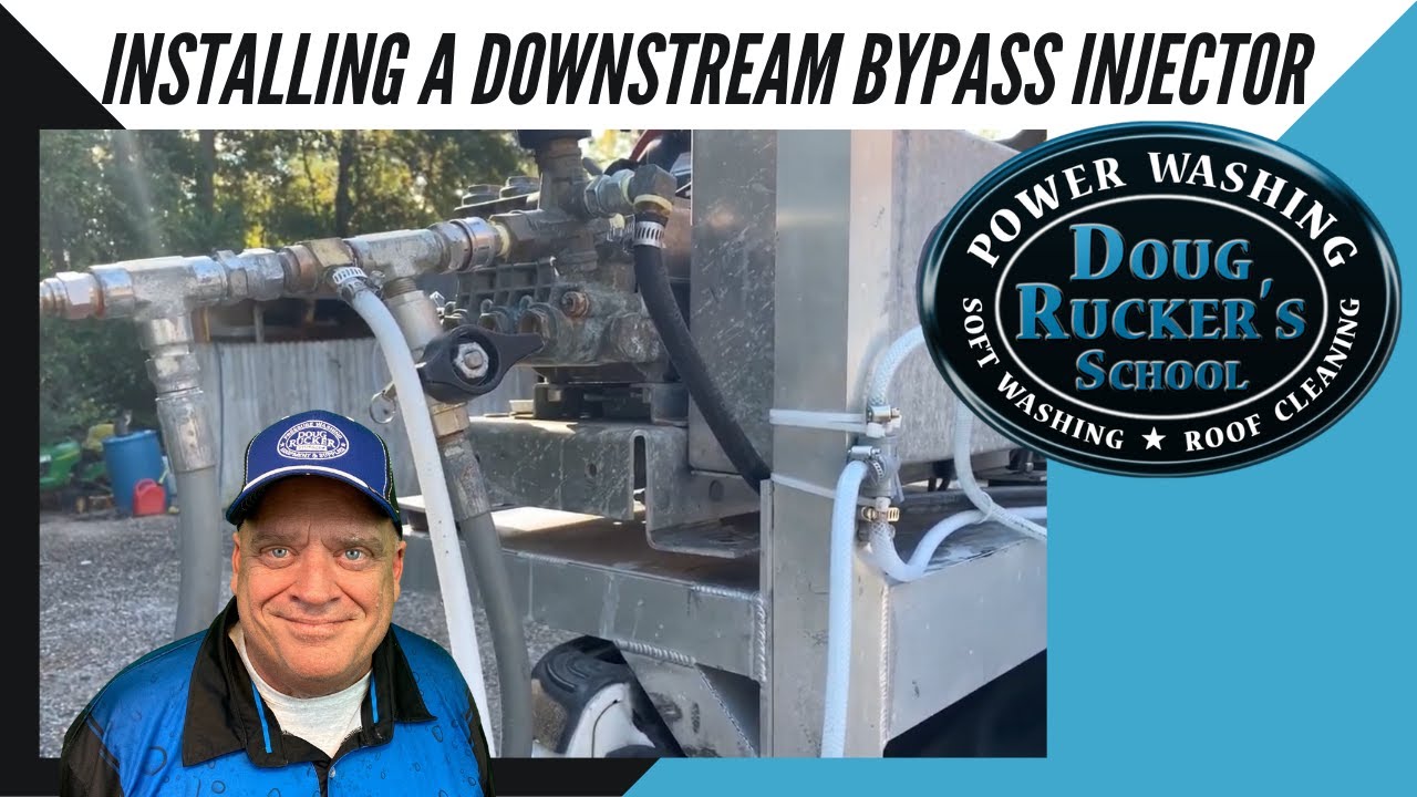 Downstream Injector Pressure Washing | Installing a Downstream Bypass Injector