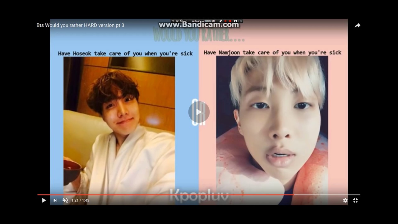 BTS Would you rather reaction │ GERMAN / DEUTSCH